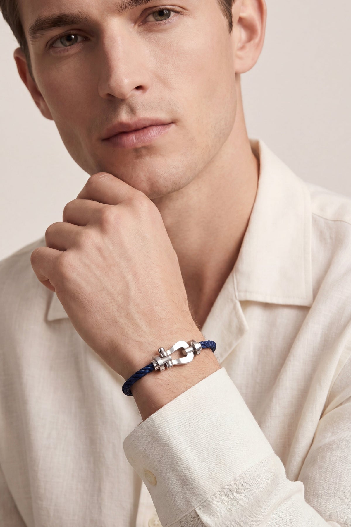 Ortigia Platinum Bracelet Blue