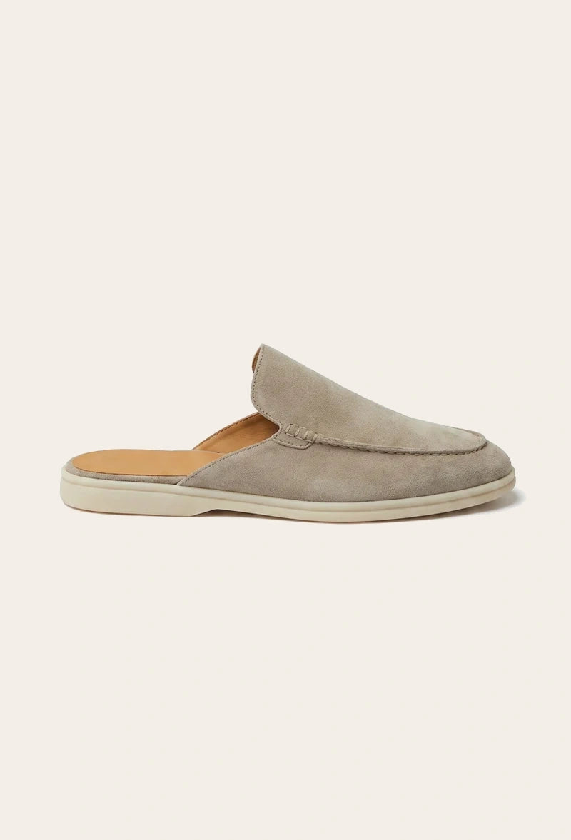 Light Grey Dune Mule