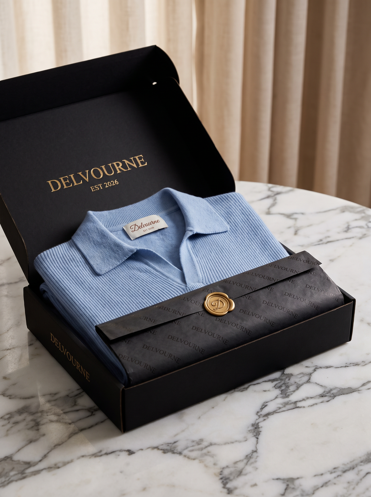 Premium Cashmere Classic Polo Shirt