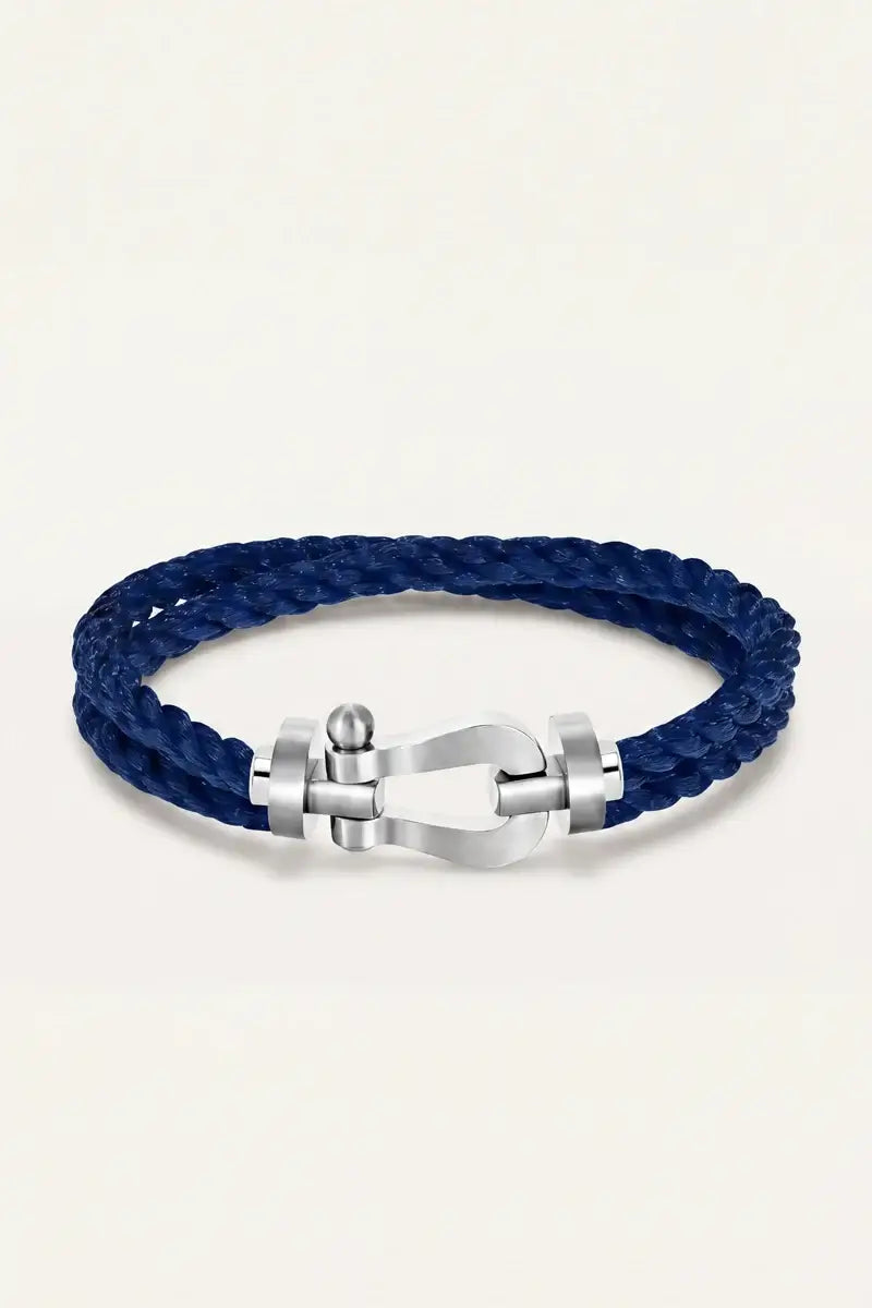 Siracusa Dual Strand Bracelet Navy