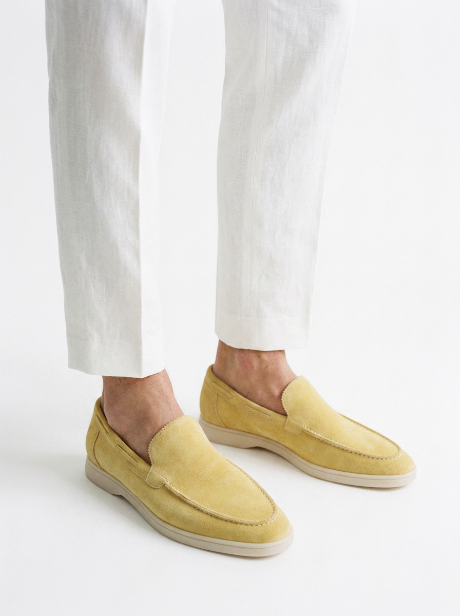 Light Yellow Shore Loafer