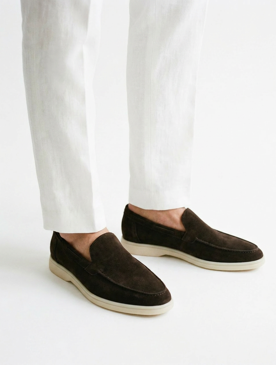 Warm Grey Shore Loafer