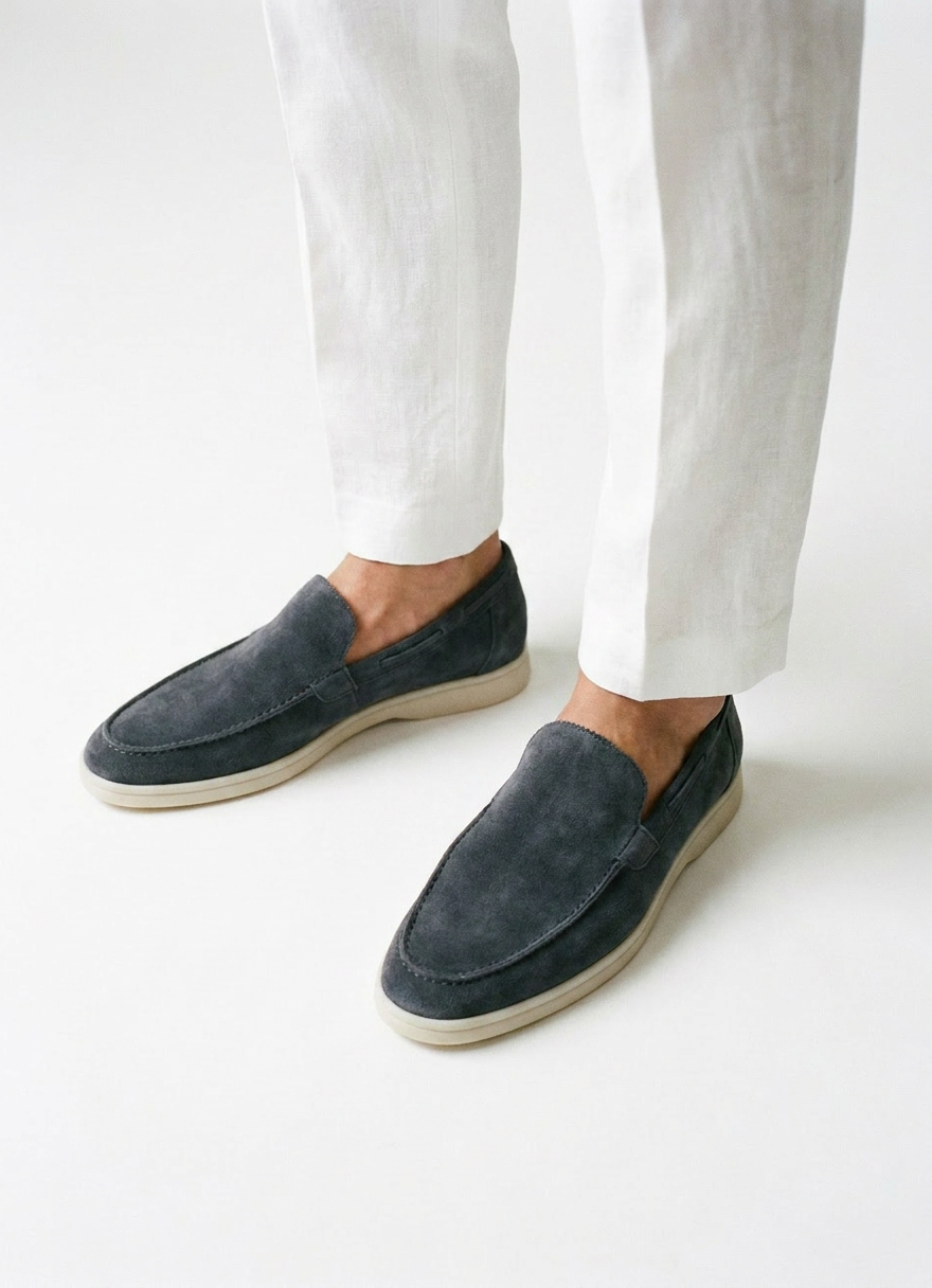 Steel Blue Shore Loafer