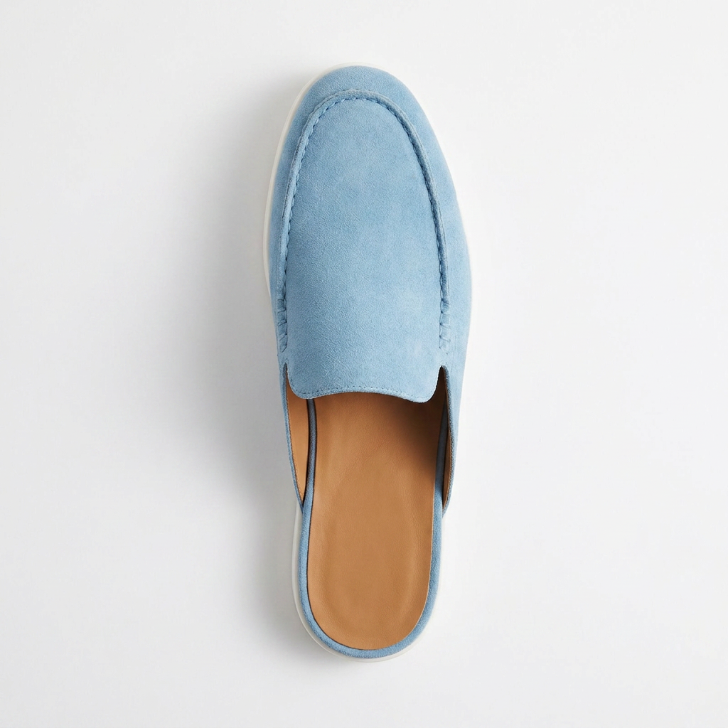 Light Blue Dune Mule