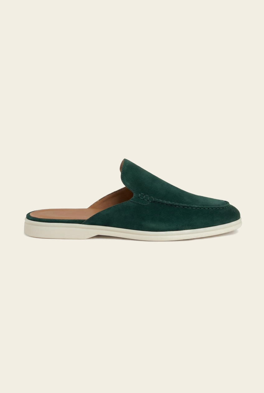 Forest Green Dune Mule