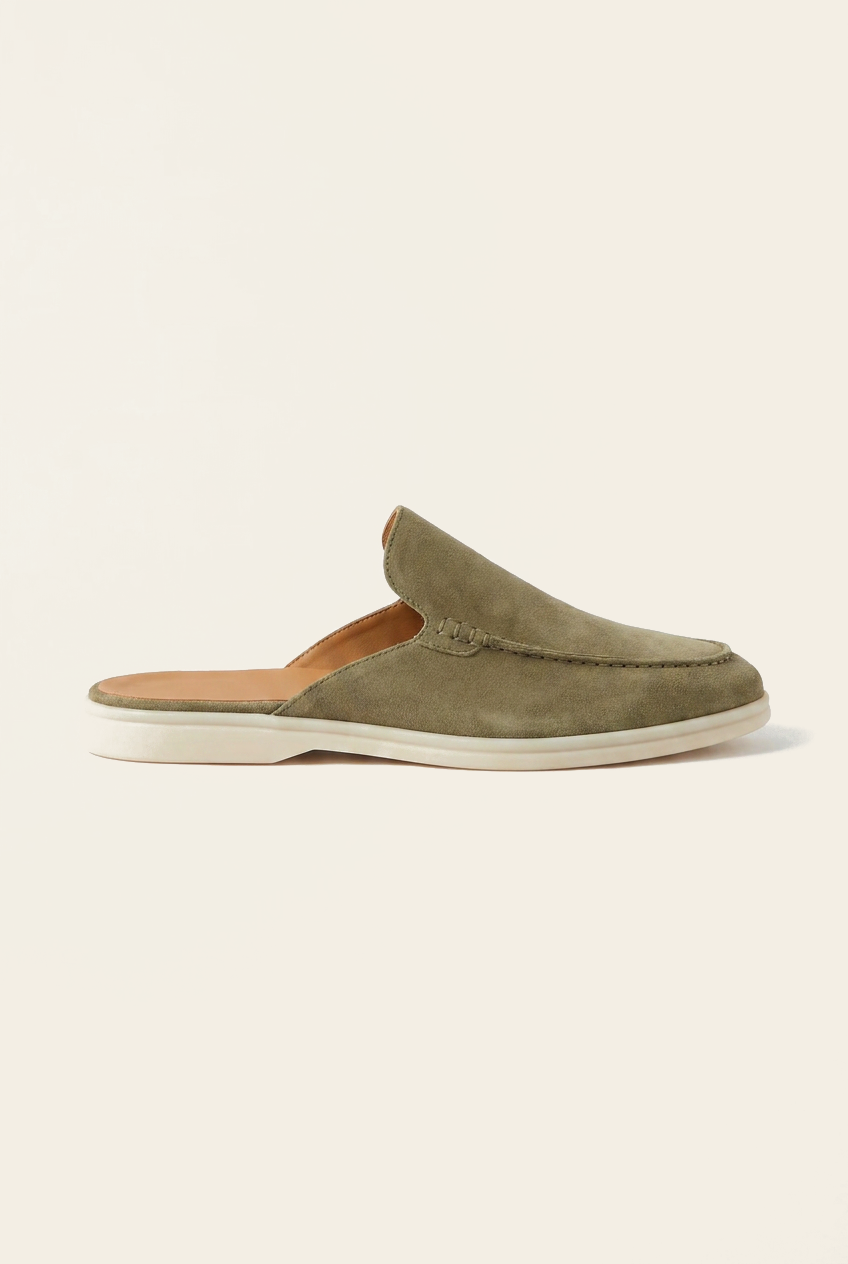 Olive Dune Mule