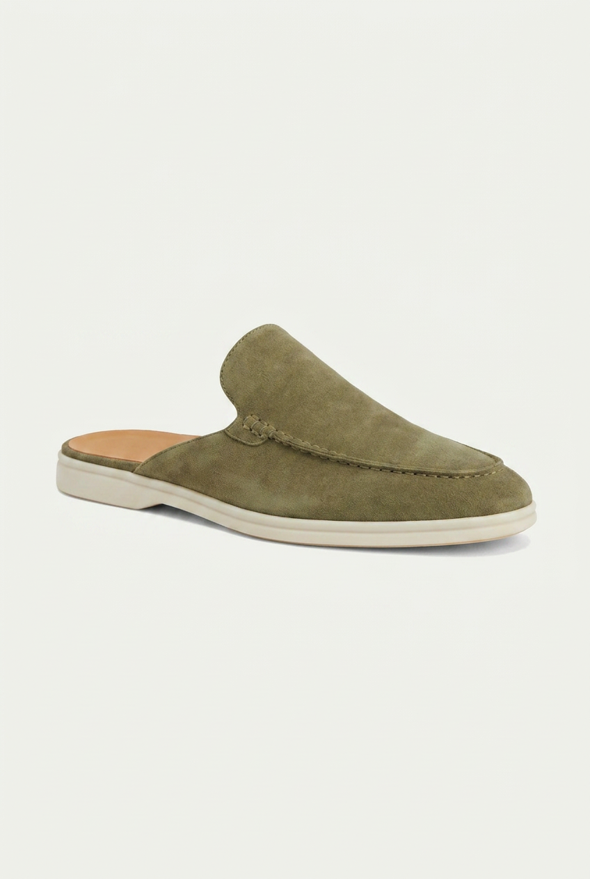 Olive Dune Mule