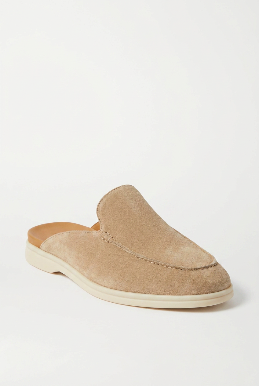 Beige Dune Mule