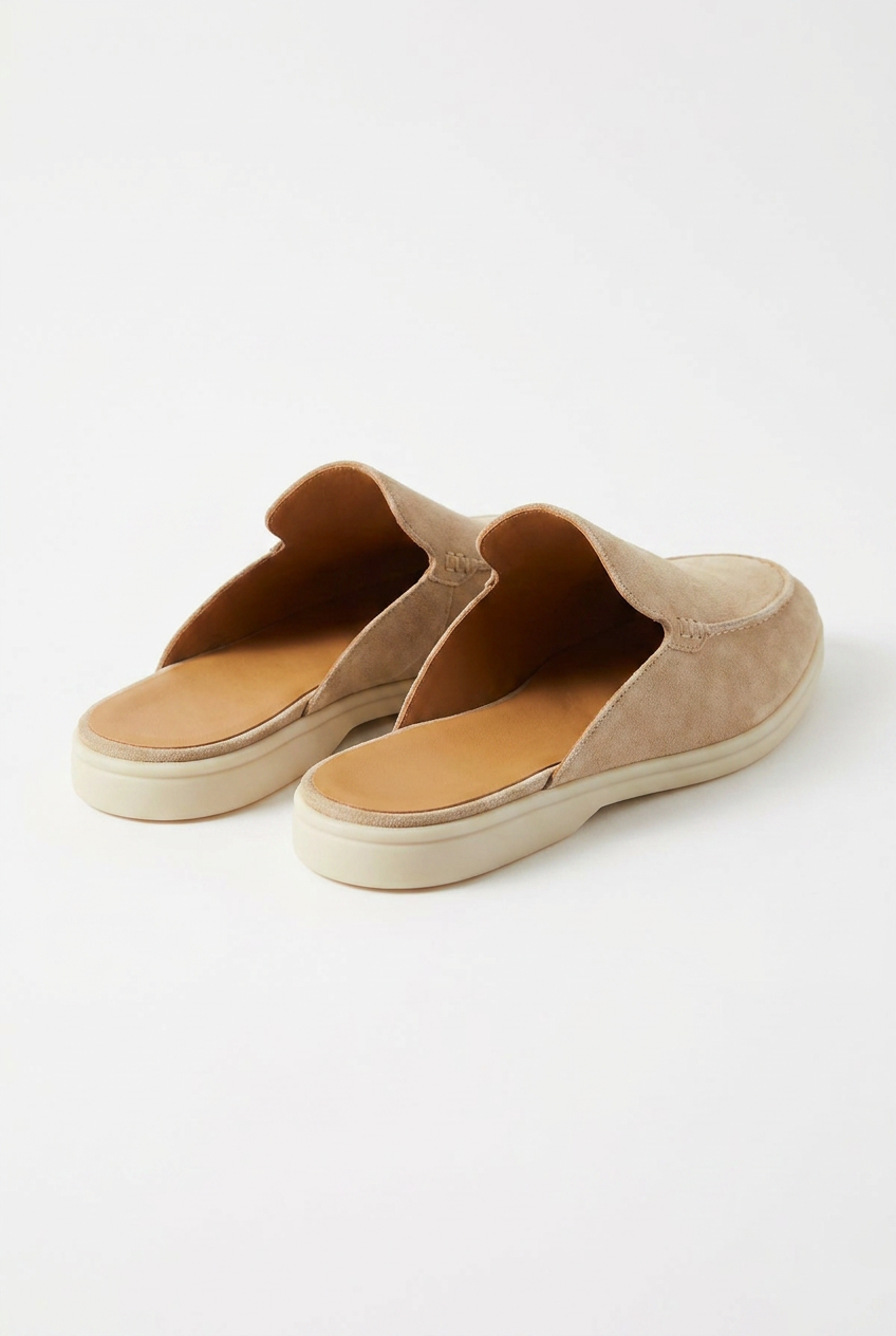 Beige Dune Mule