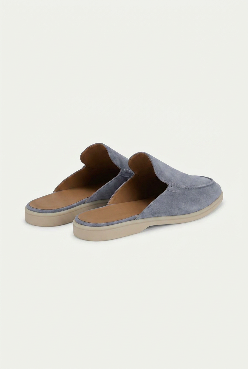 Baby Blue Dune Mule
