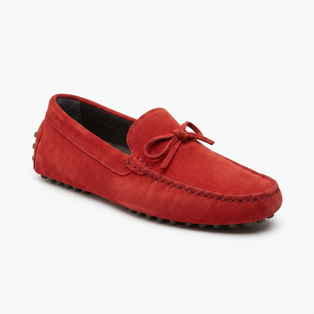 Red Driver Loafer