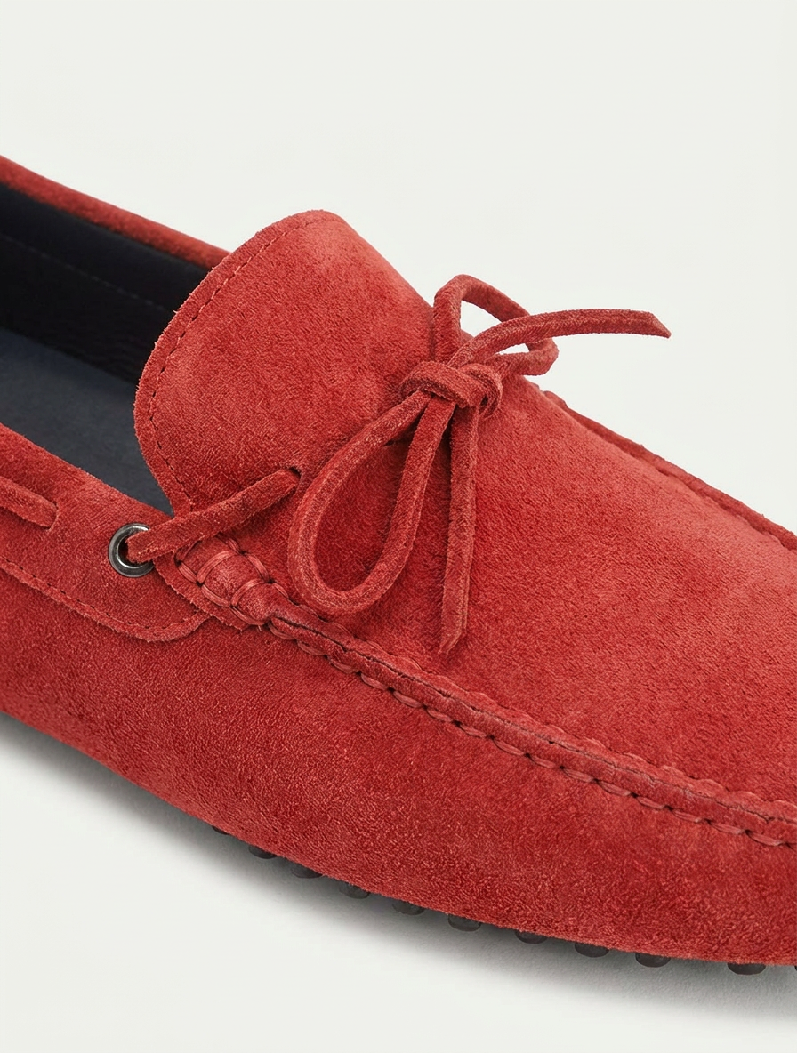 Red Driver Loafer
