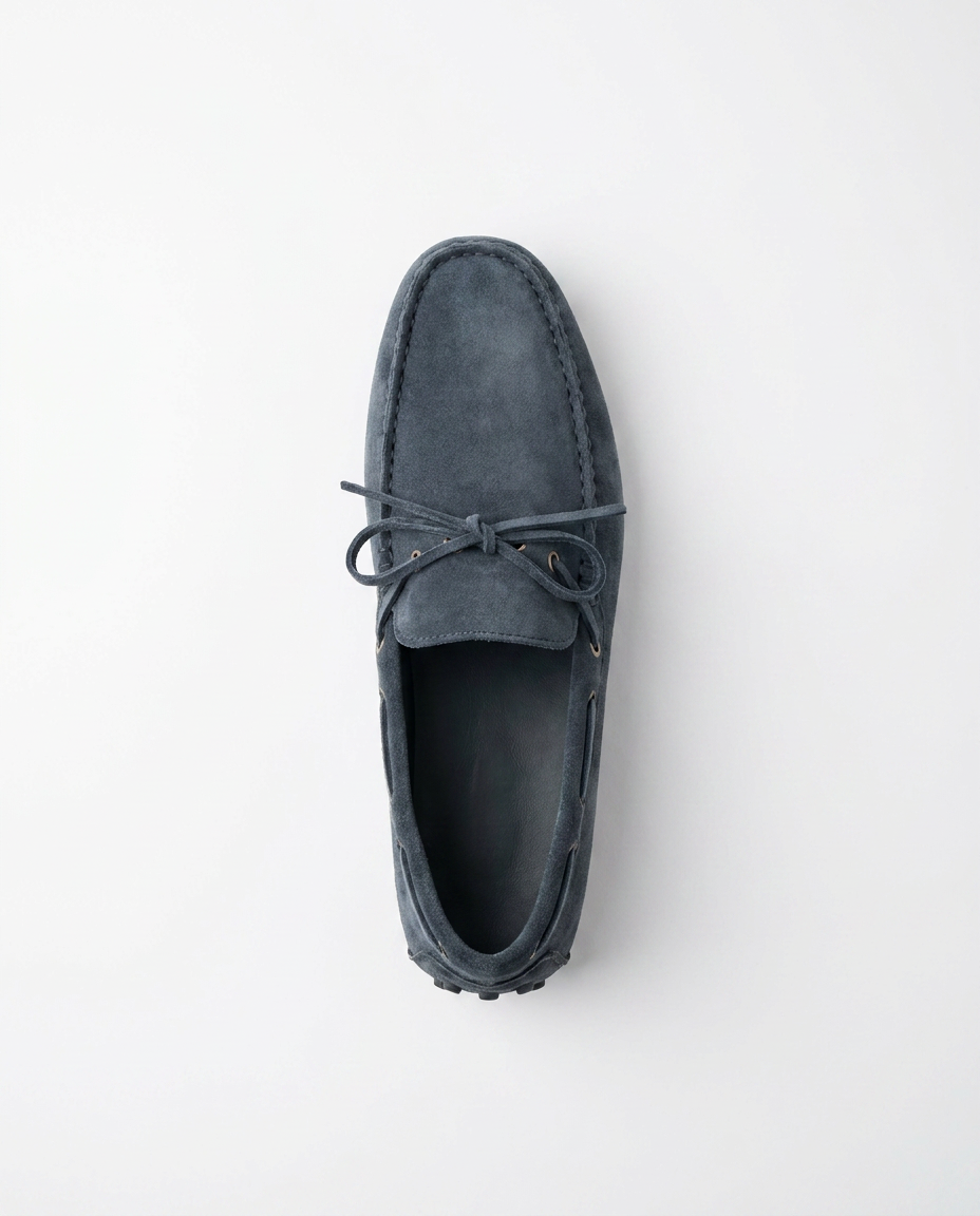 Steel Blue Driver Loafer