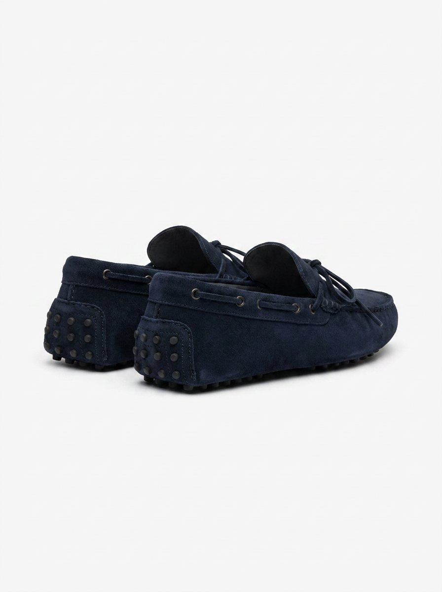 Navy Blue Driver Loafer