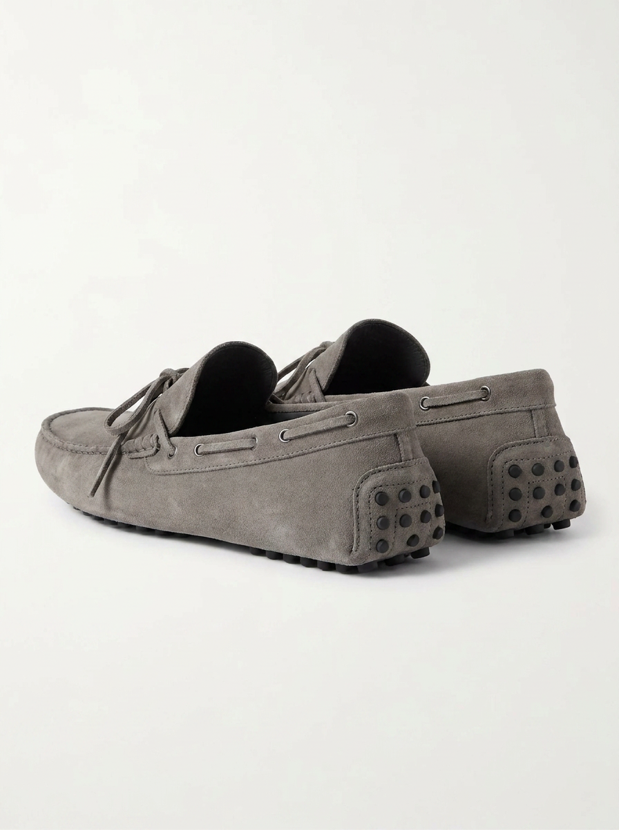 Grey Driver Loafer