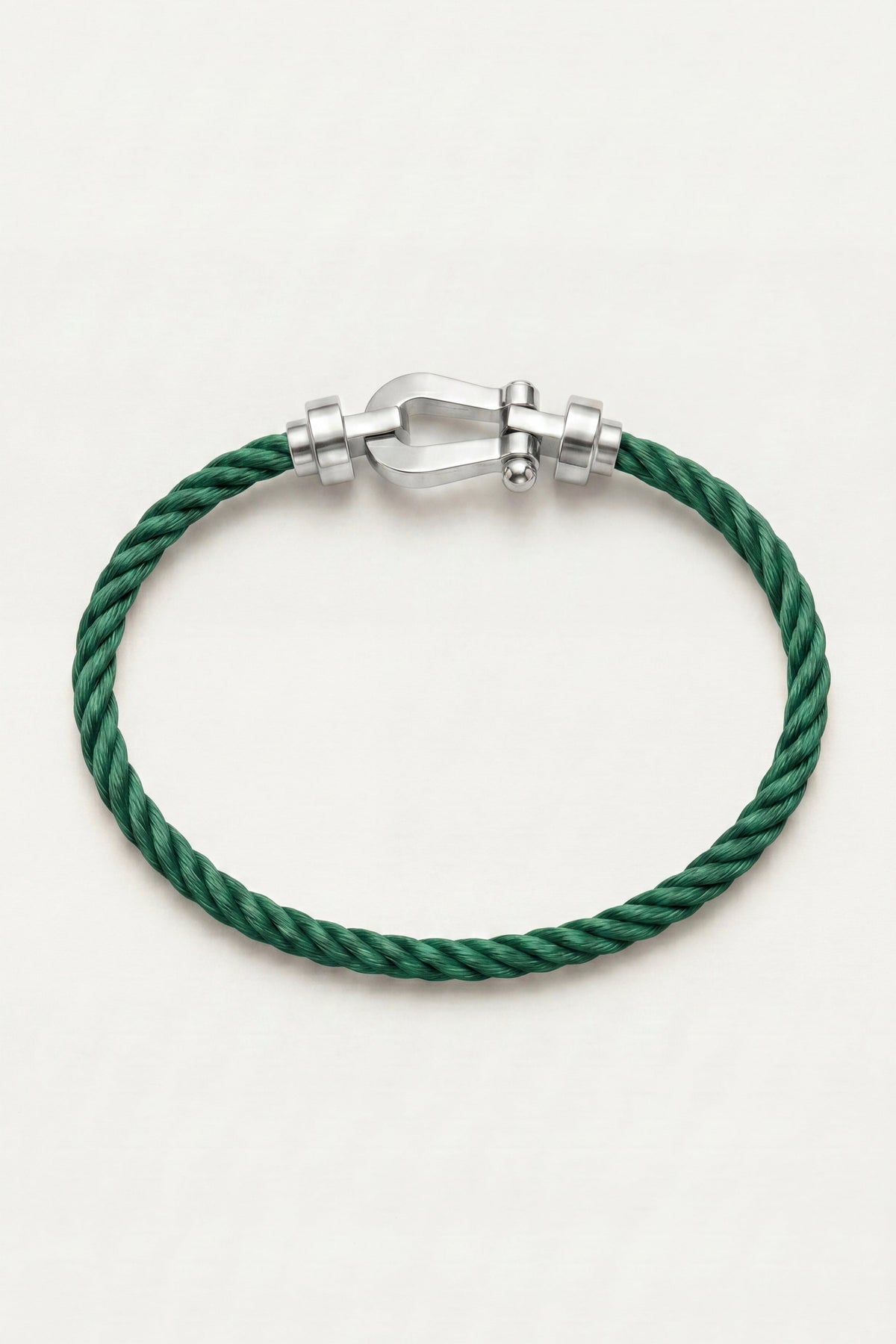 Ortigia Platinum Bracelet Forest Green