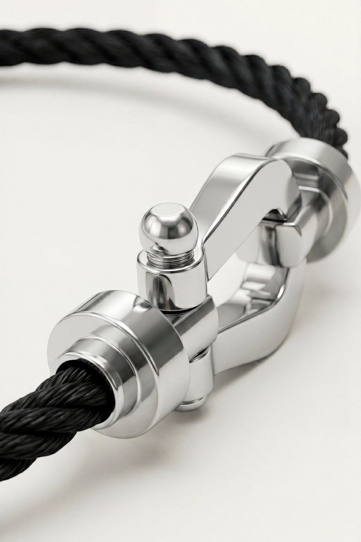 Ortigia Platinum Bracelet Black