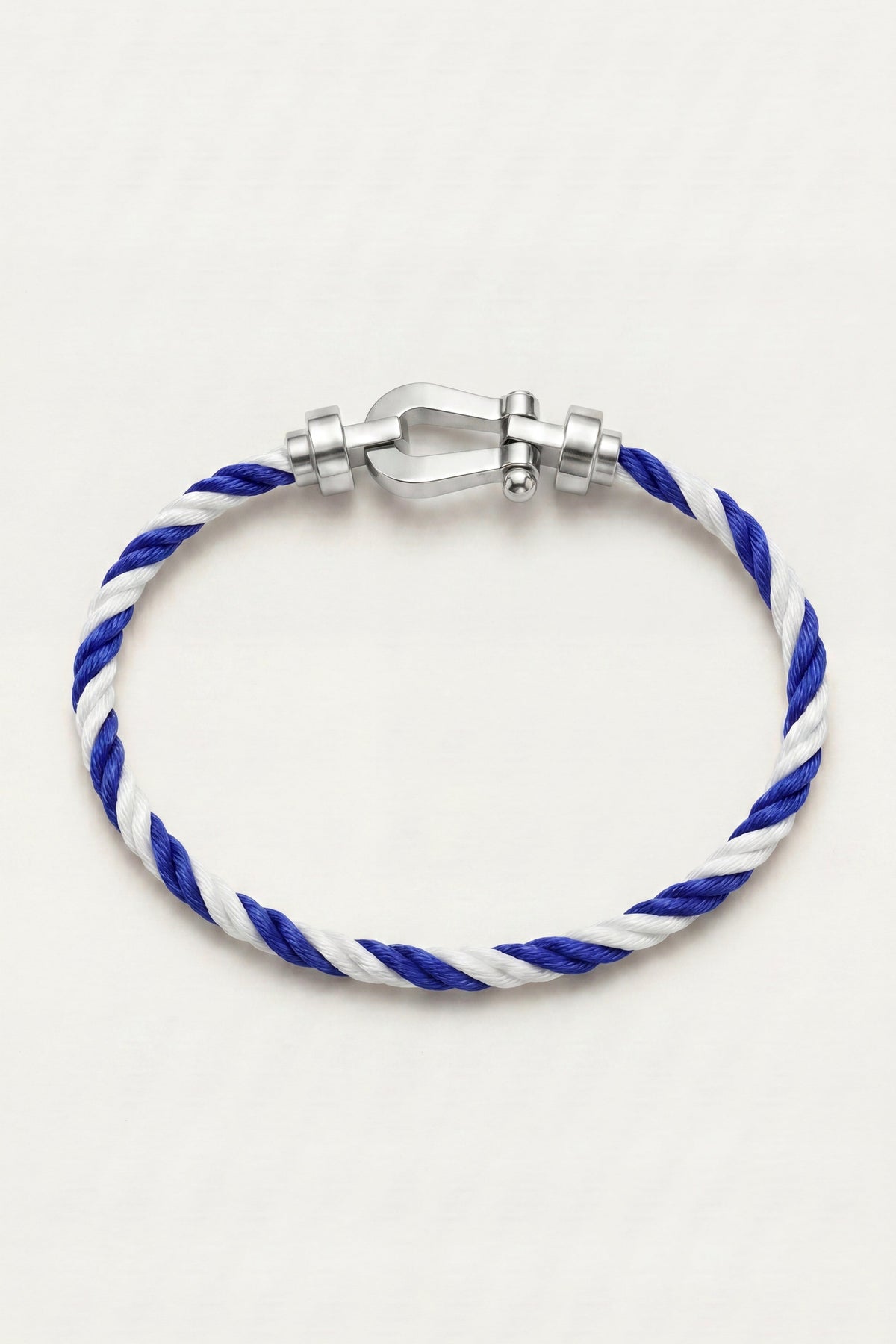 Ortigia Platinum Bracelet Blue/White