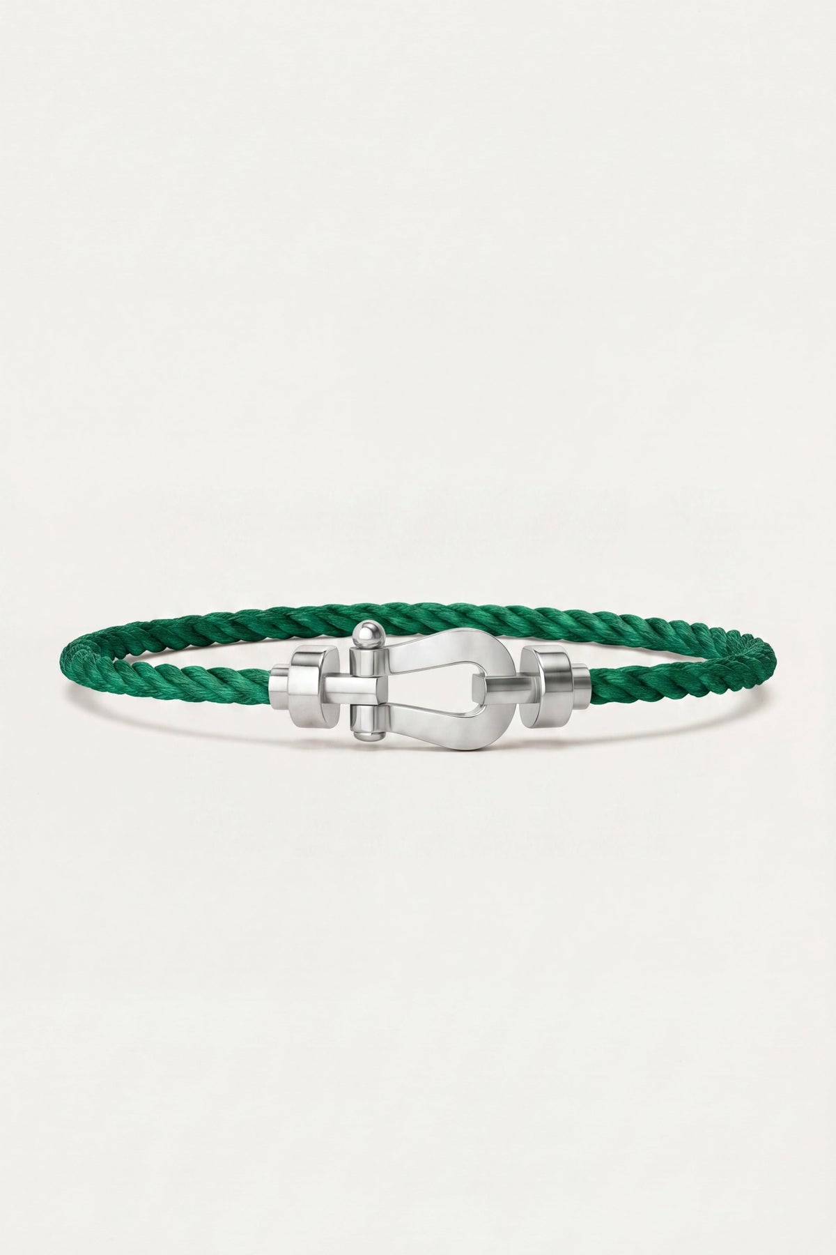 Ortigia Platinum Bracelet Emerald Green