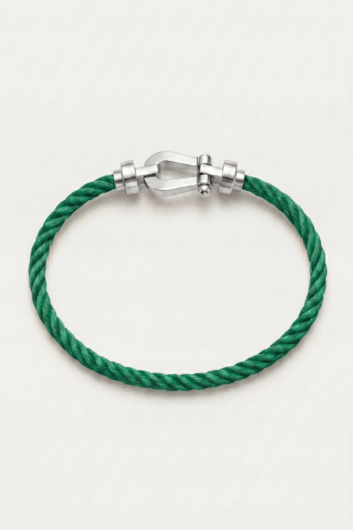 Ortigia Platinum Bracelet Emerald Green