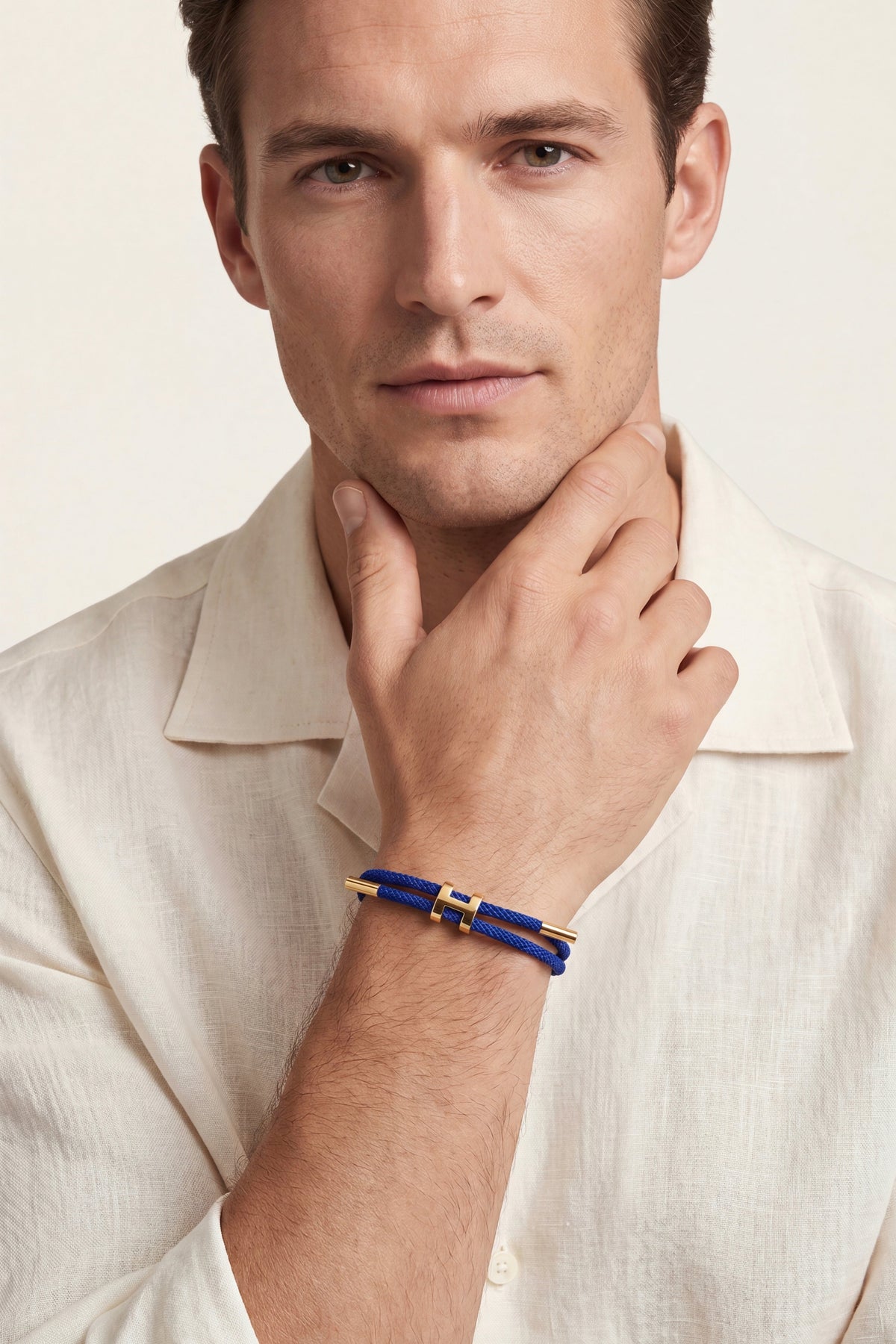 Savona Woven Bracelet Blue