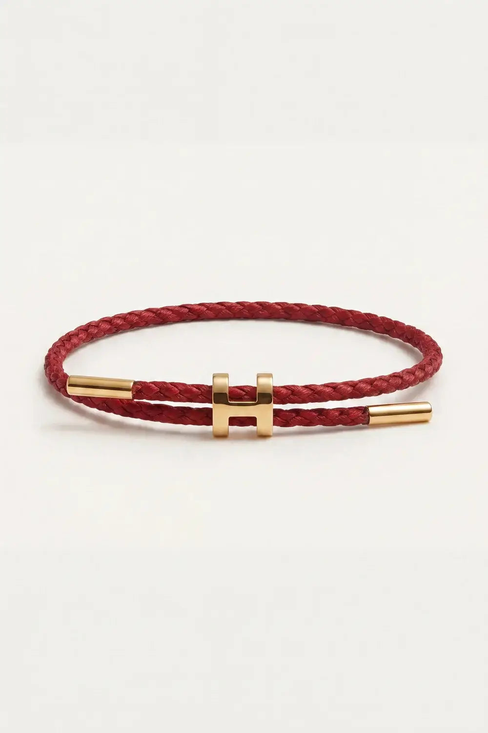 Savona Woven Bracelet Burgundy
