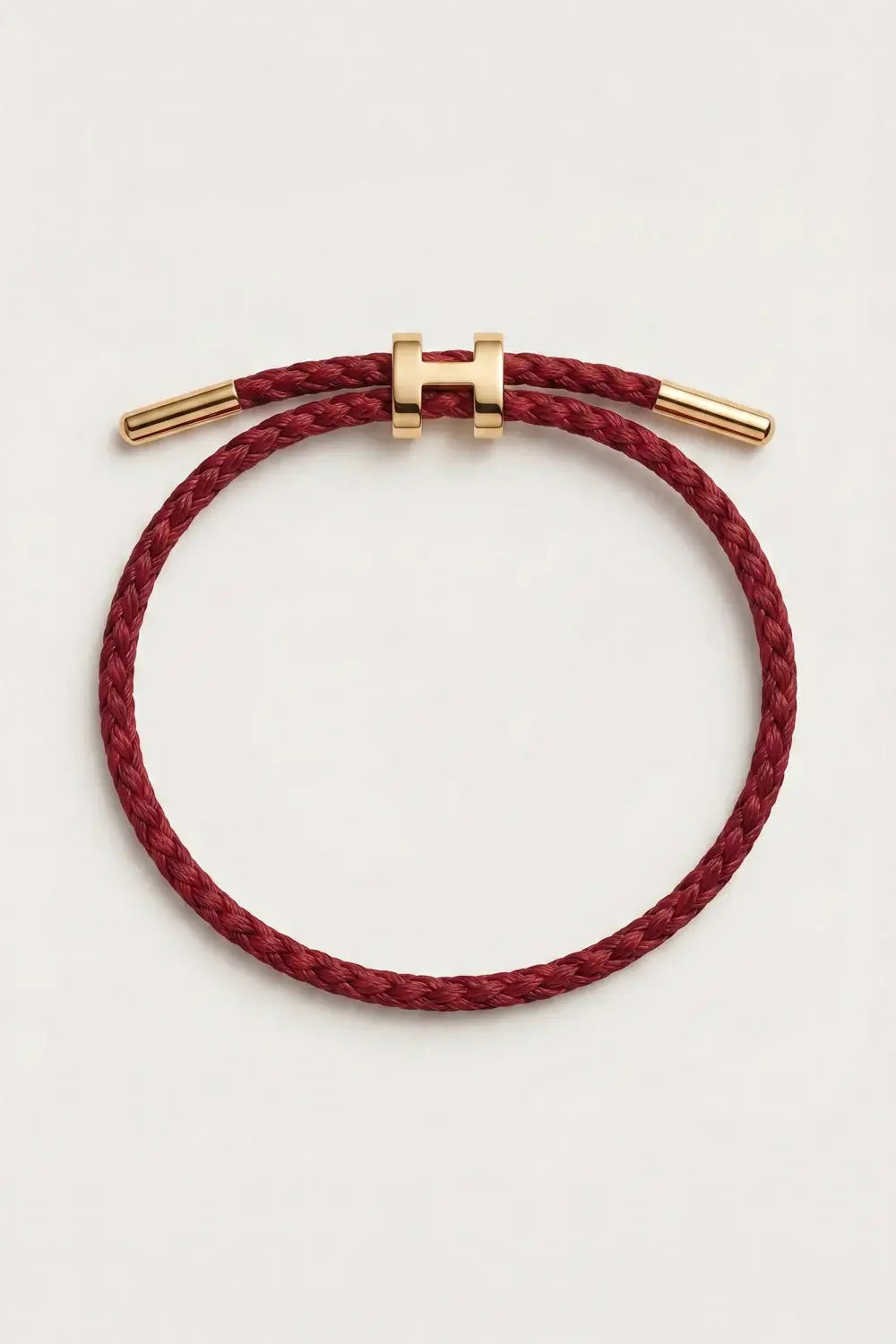 Savona Woven Bracelet Burgundy