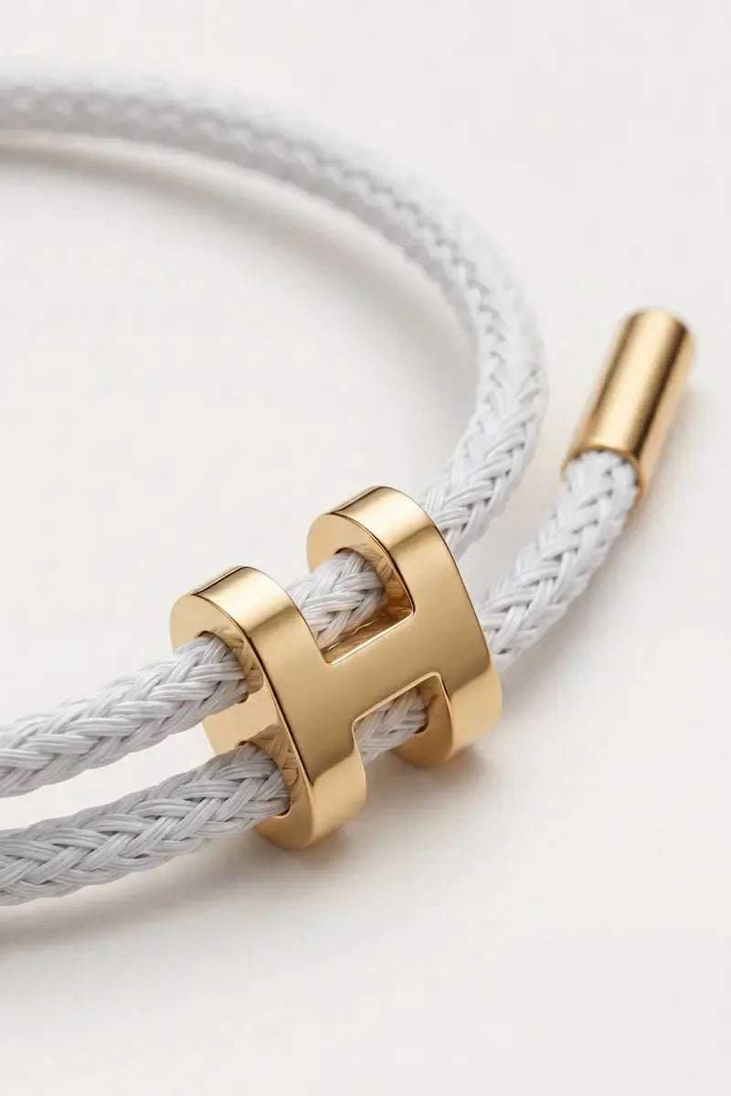 Savona Woven Bracelet White