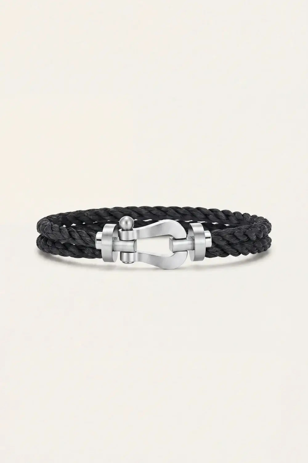 Siracusa Dual Strand Bracelet Black