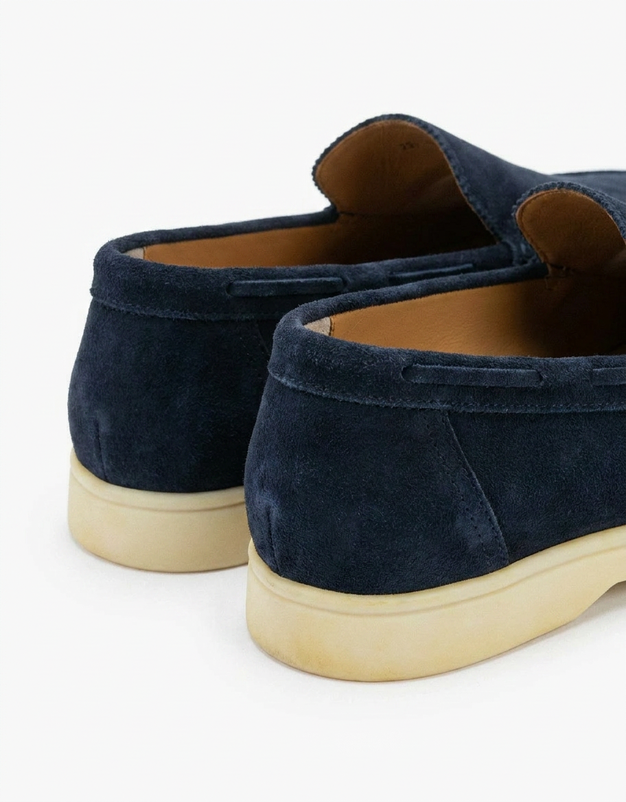Navy Shore Loafer
