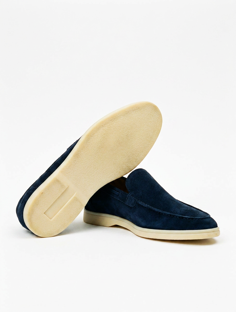 Navy Shore Loafer