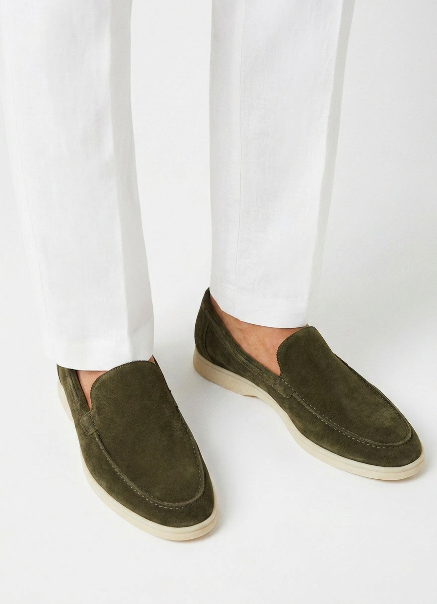 Olive Shore Loafer