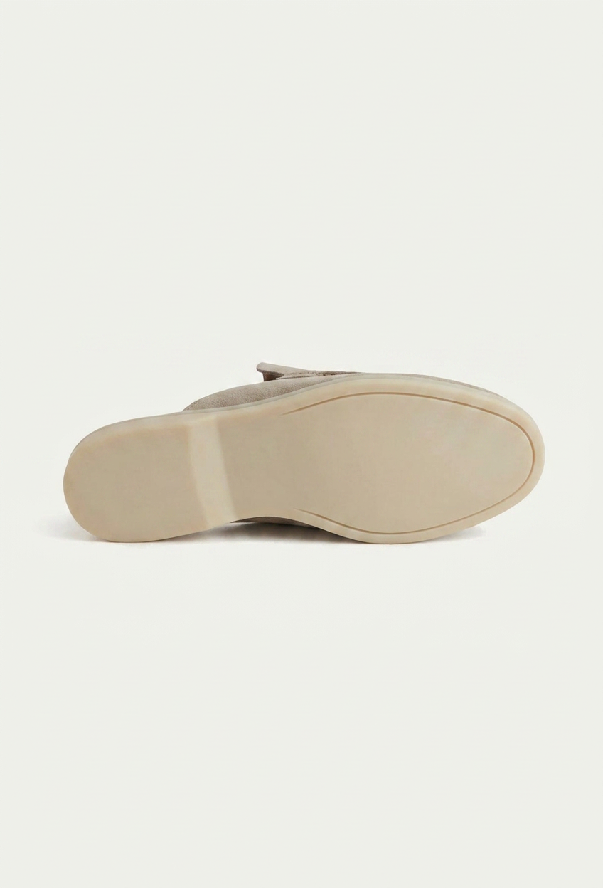 Light Grey Dune Mule
