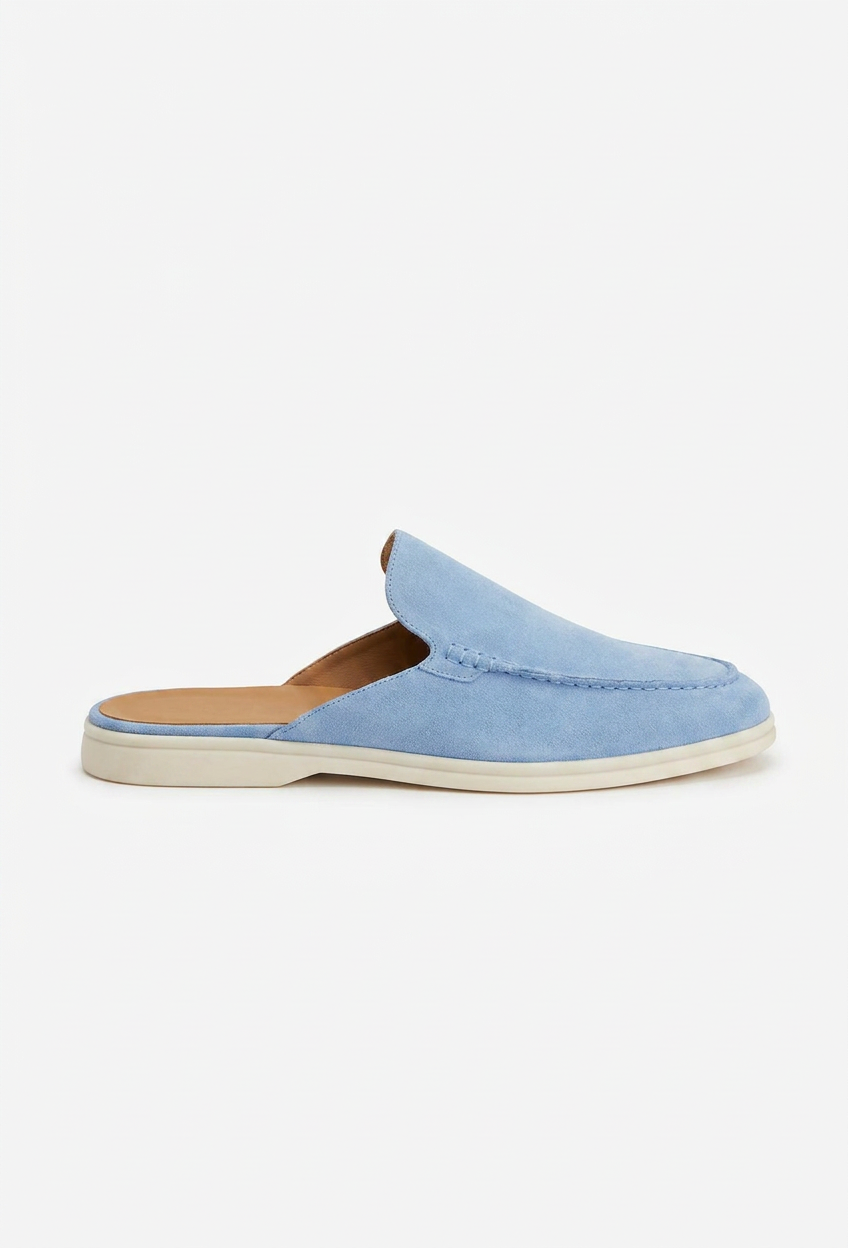 Light Blue Dune Mule
