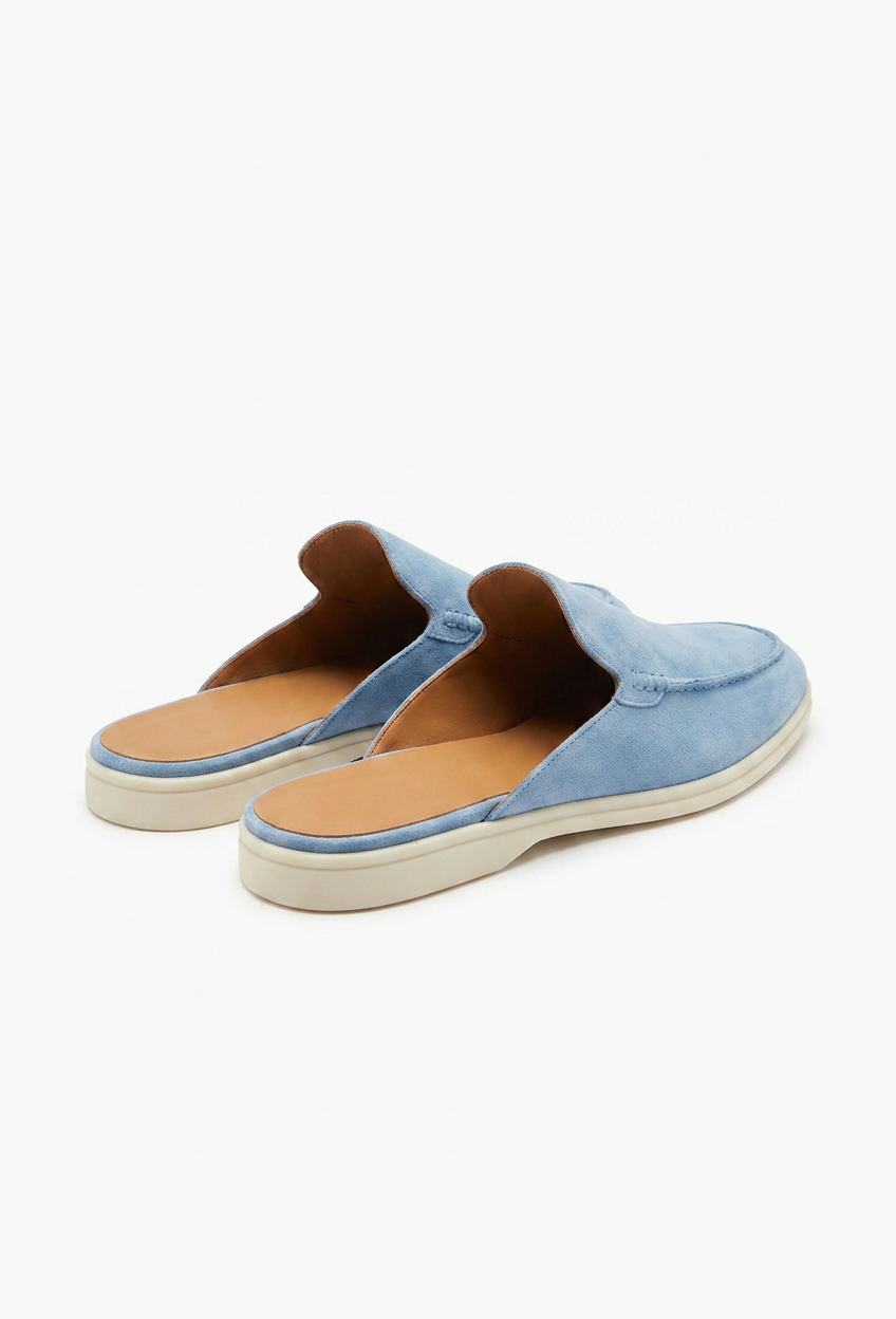 Light Blue Dune Mule