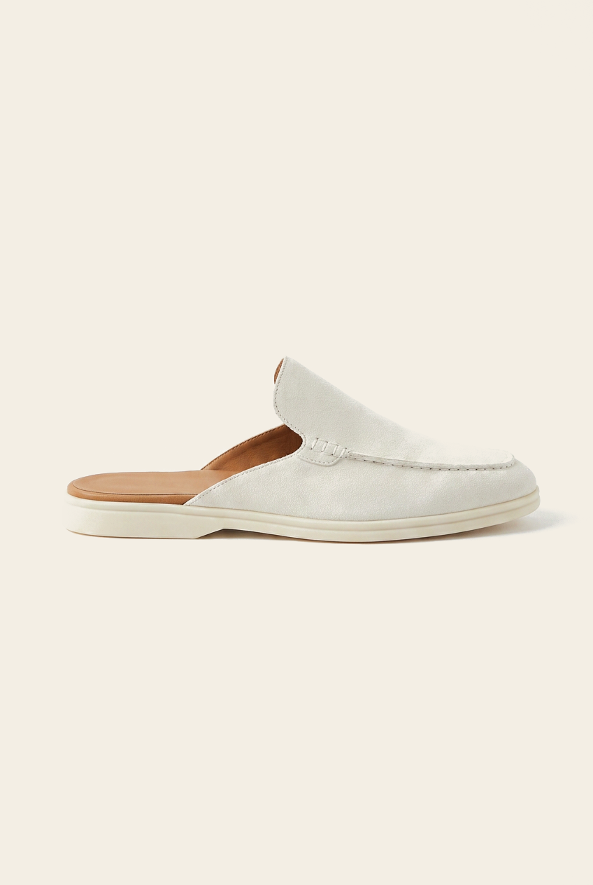 White Dune Mule