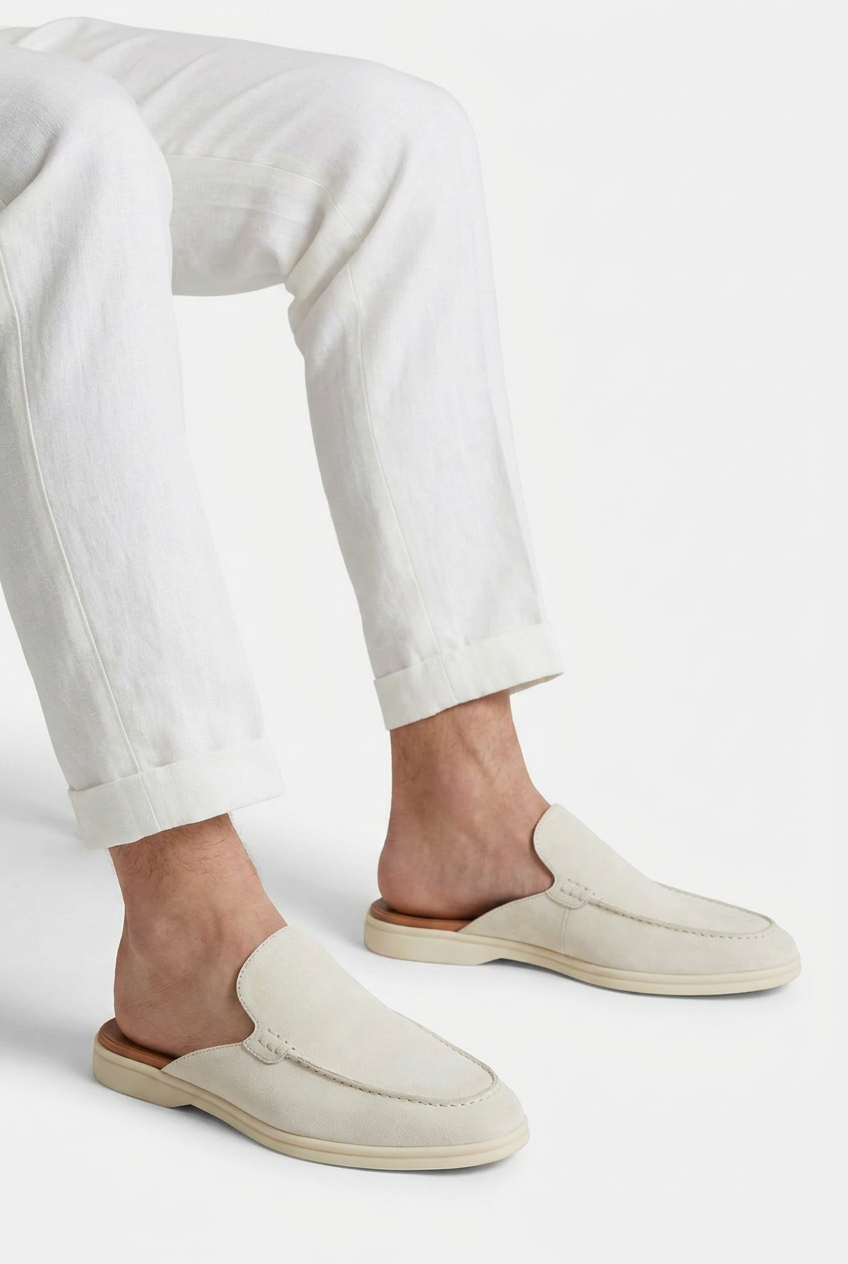White Dune Mule