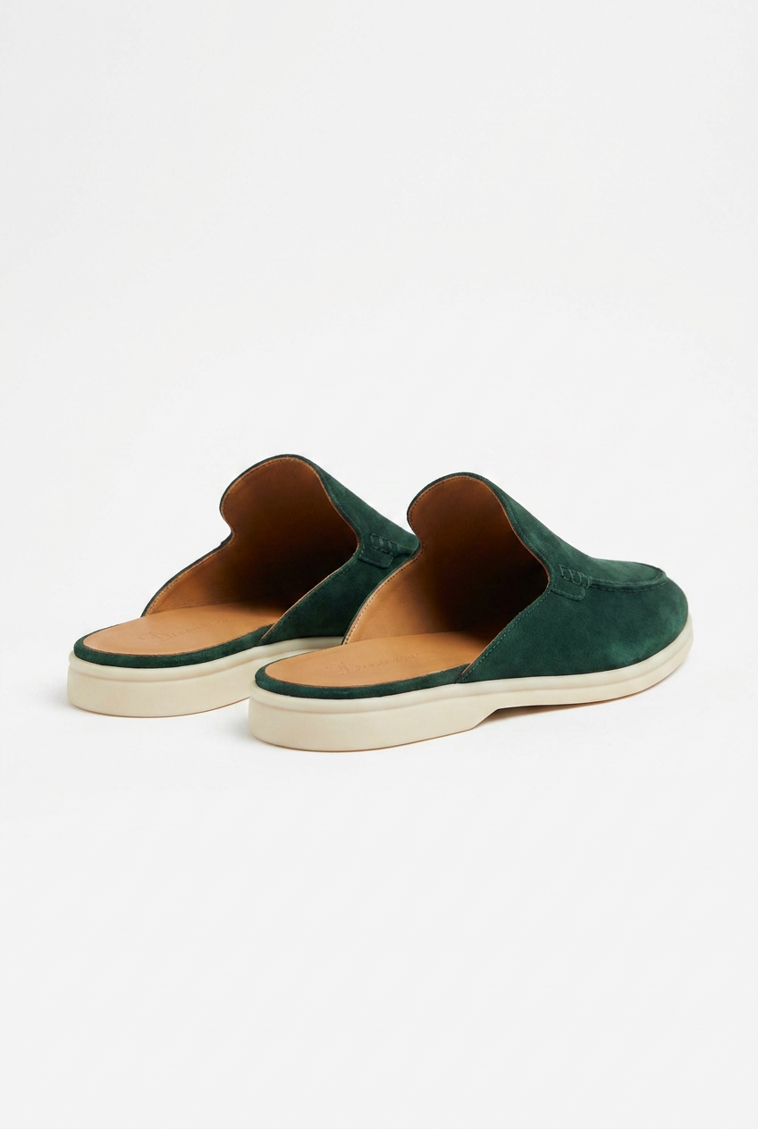Forest Green Dune Mule