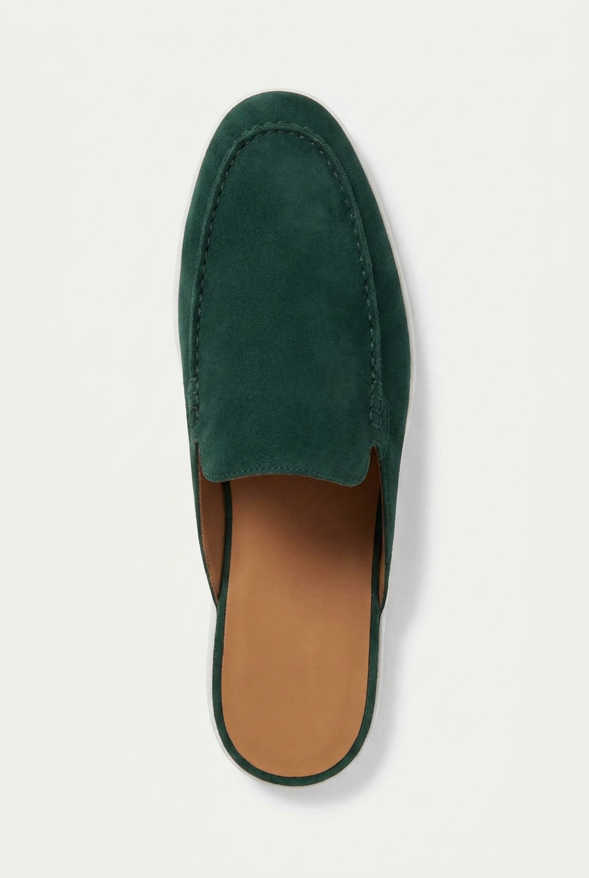 Forest Green Dune Mule