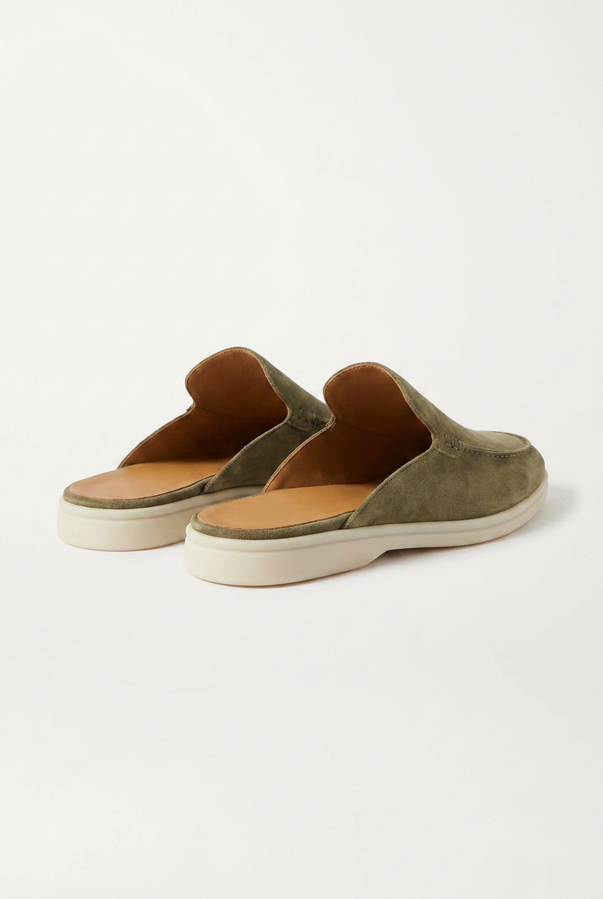 Olive Dune Mule