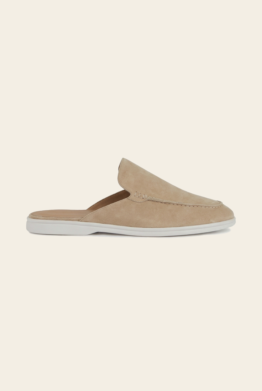 Beige Dune Mule