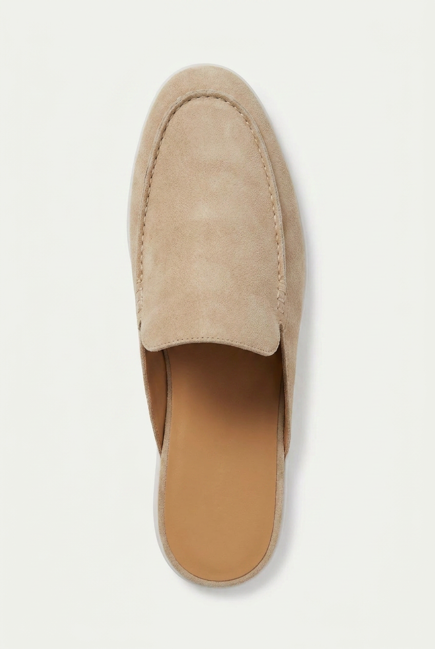 Beige Dune Mule