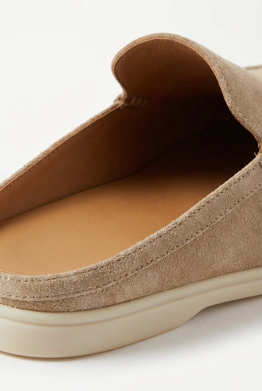 Beige Dune Mule