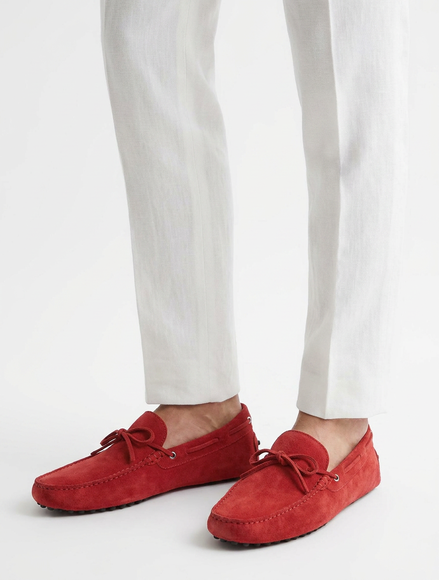 Red Driver Loafer