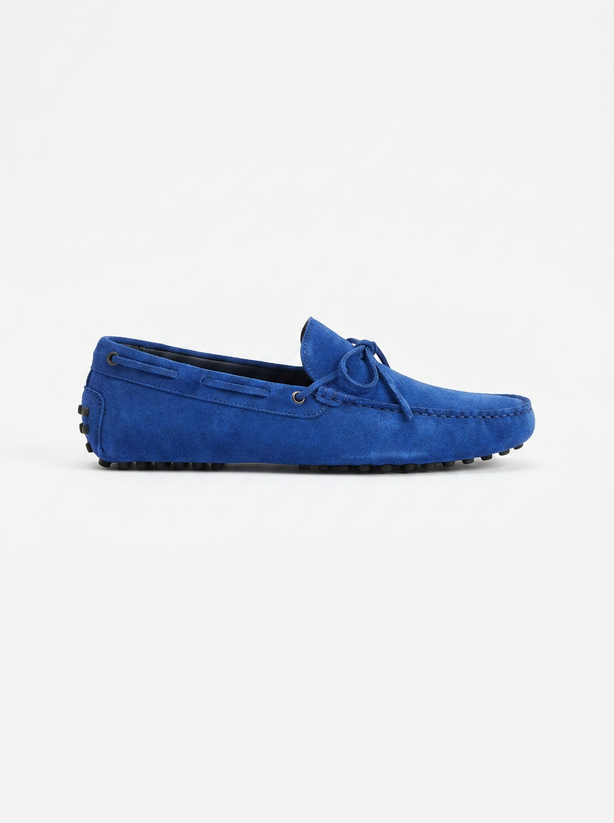 Ultramarine Blue Driver Loafer