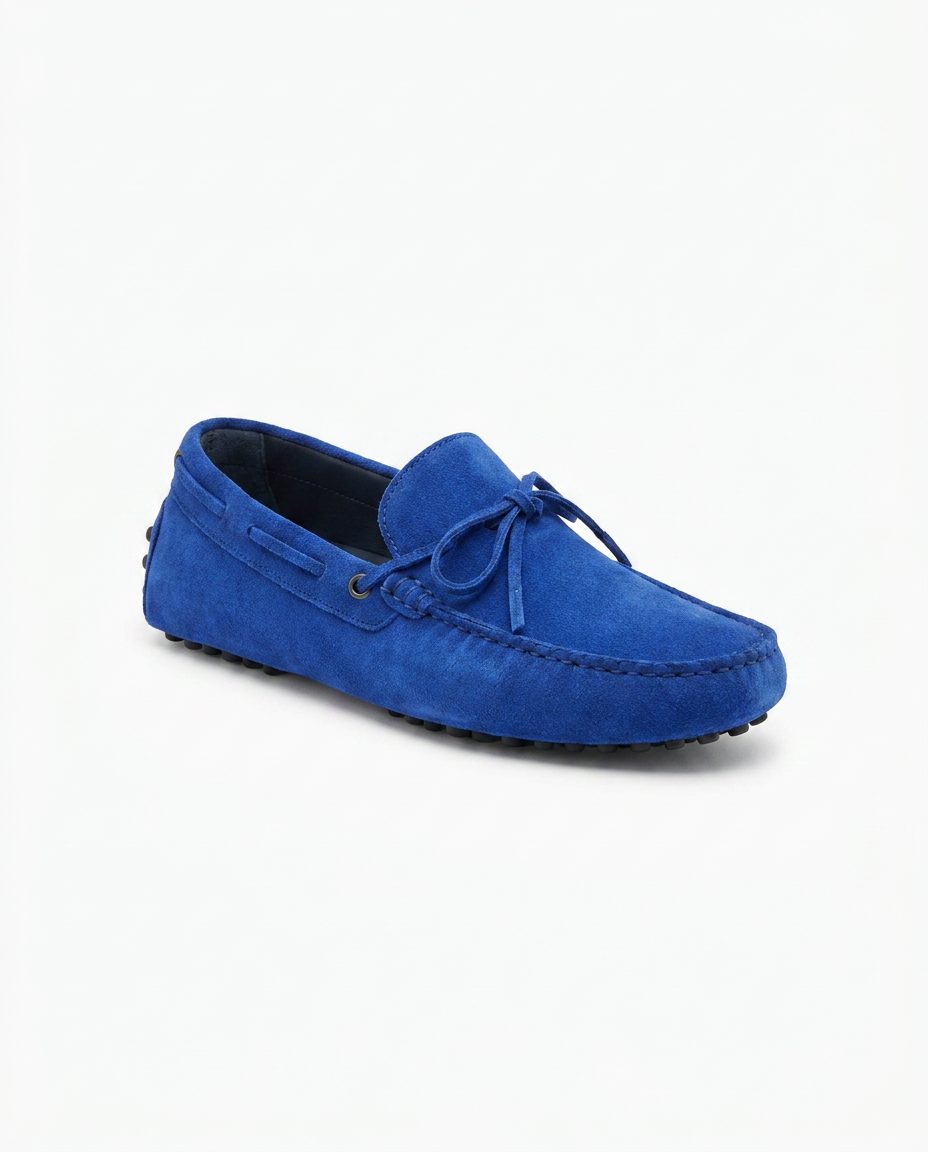 Ultramarine Blue Driver Loafer