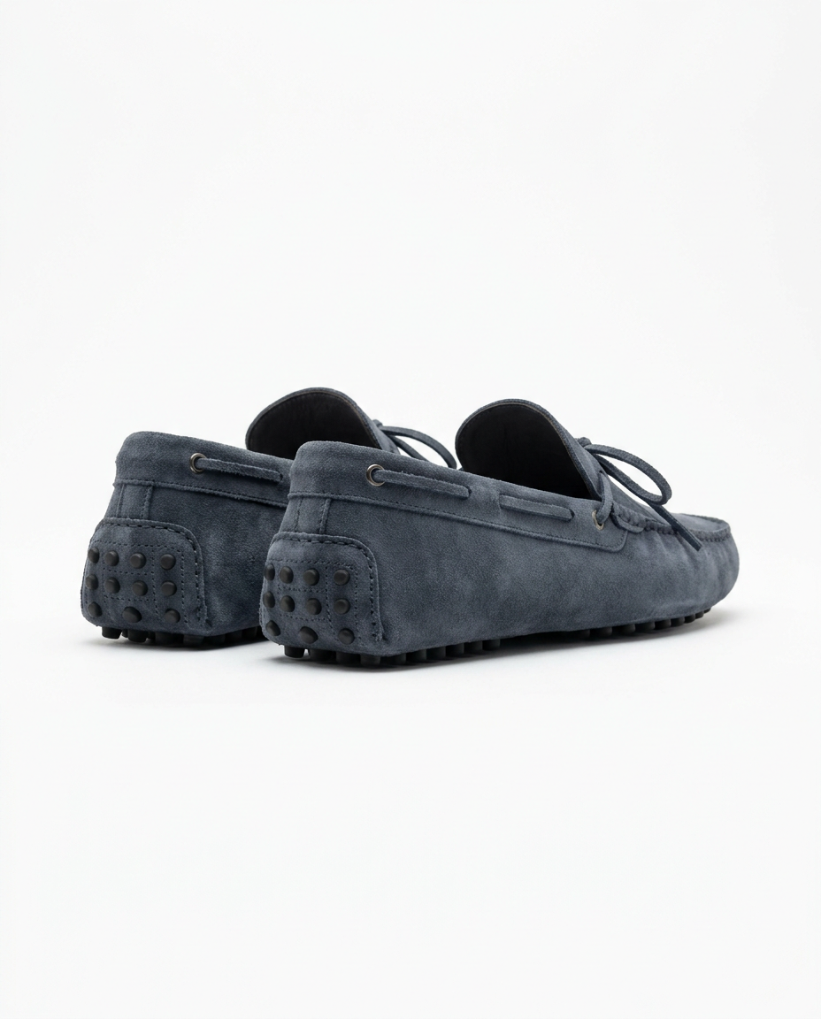 Steel Blue Driver Loafer
