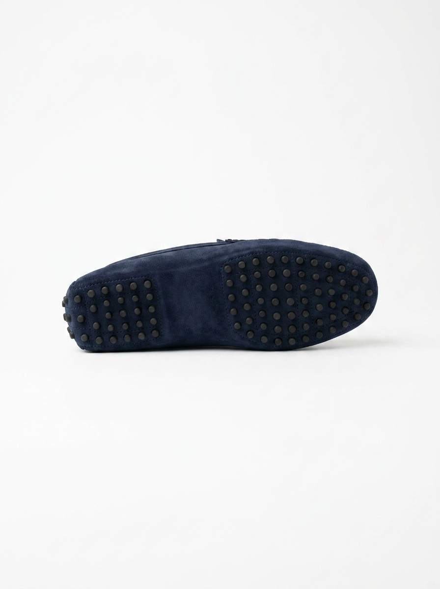 Navy Blue Driver Loafer