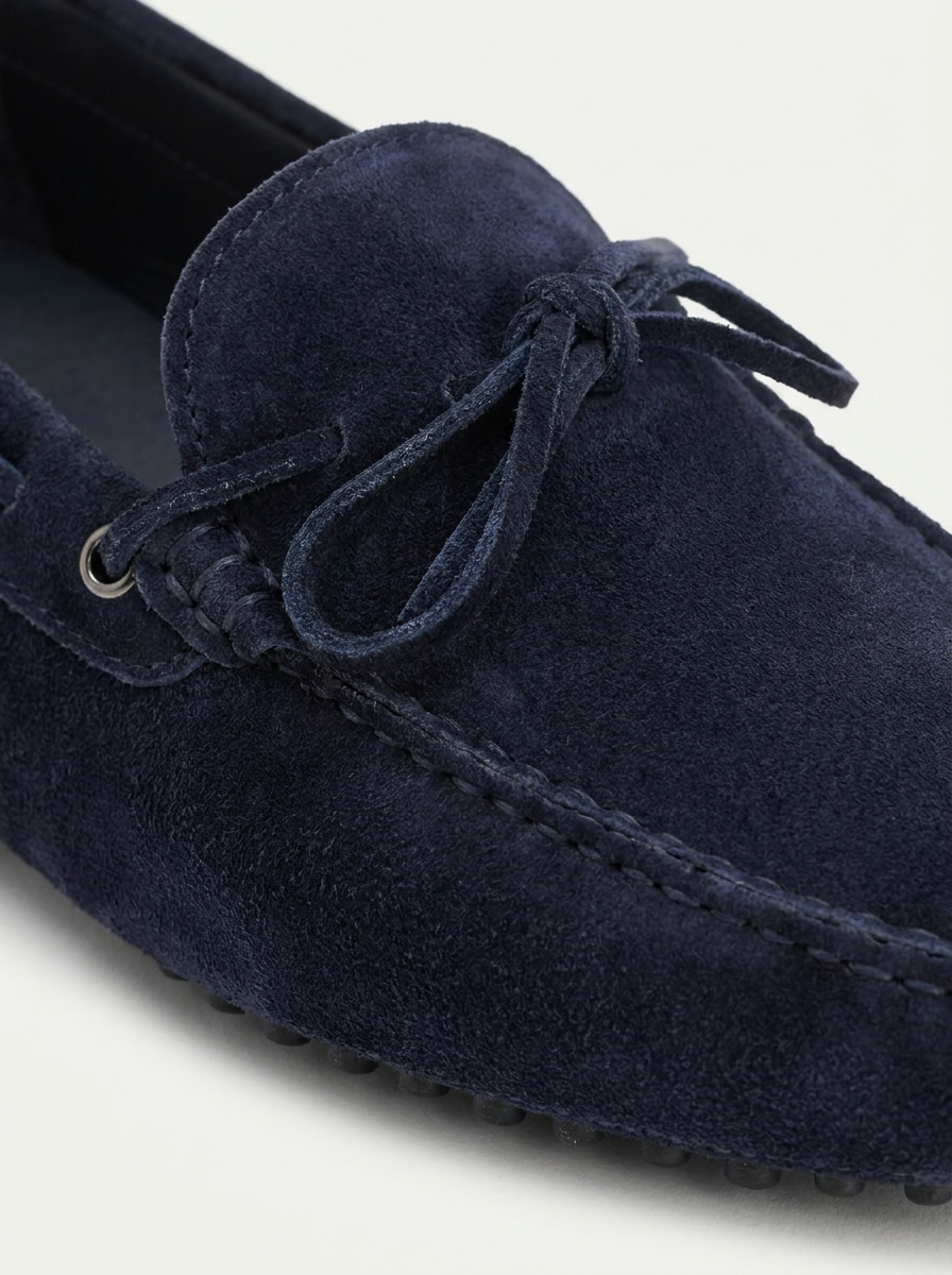 Navy Blue Driver Loafer