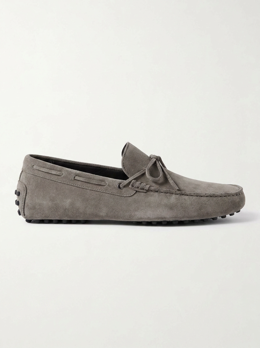 Grey Driver Loafer